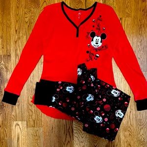 Mickey Mouse pajamas, Disney thermal size large